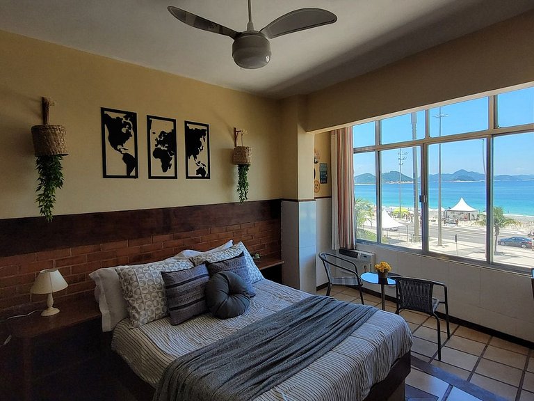 Mar de Copa II - Vista do mar para até 5 pessoas