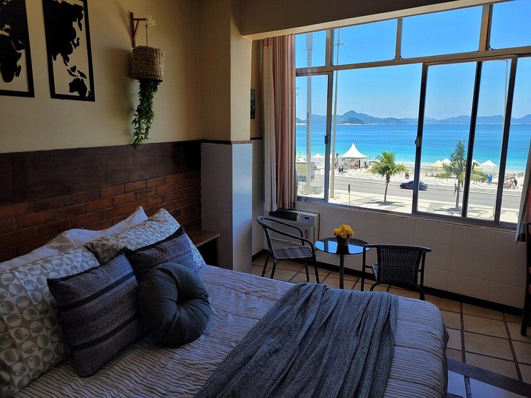 Mar de Copa II - Vista do mar para até 5 pessoas