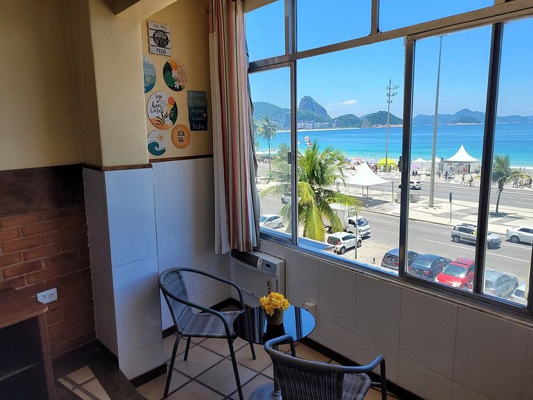 Mar de Copa II - Vista do mar para até 5 pessoas