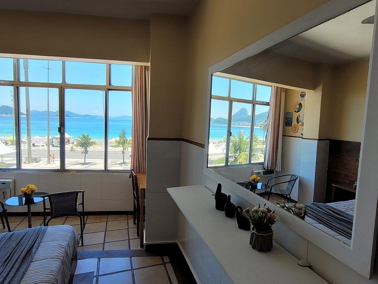 Mar de Copa II - Vista do mar para até 5 pessoas