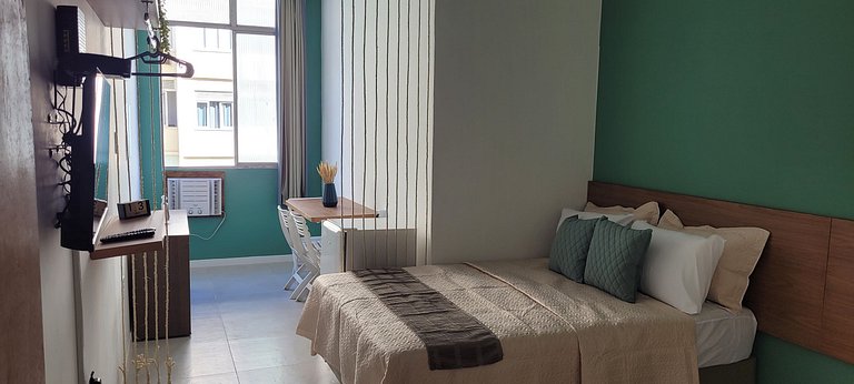 Sunset Estudio II- 2 quadras praia, ao lado metrô