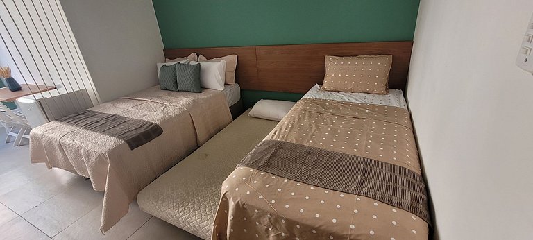 Sunset Estudio II- 2 quadras praia, ao lado metrô