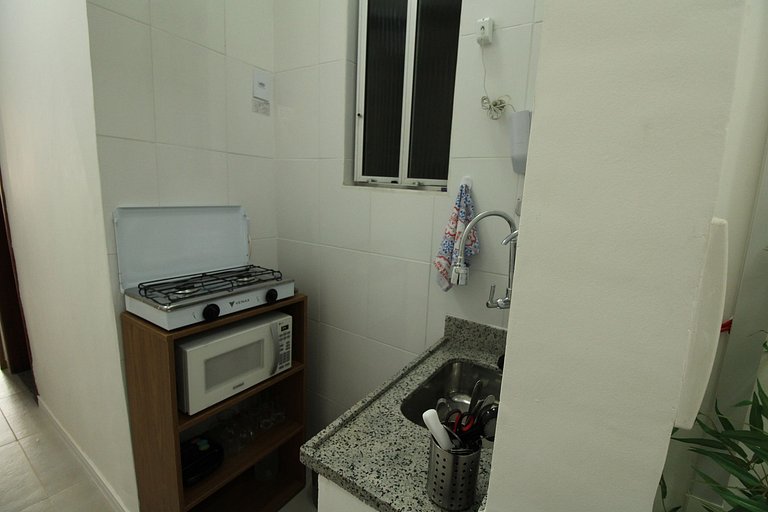 Sunset Estudio II- 2 quadras praia, ao lado metrô