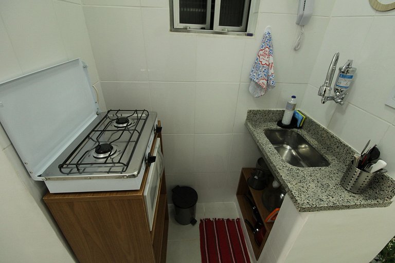 Sunset Estudio II- 2 quadras praia, ao lado metrô