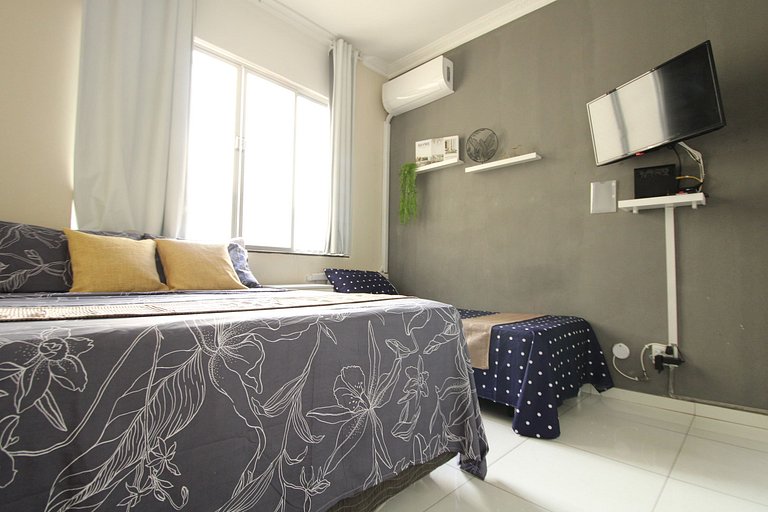 Sunset Loft - Beira mar para até 3 pessoas