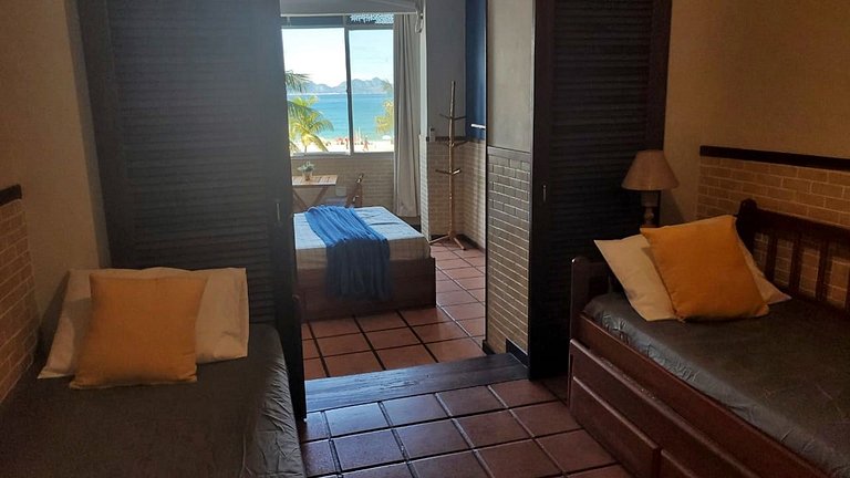 Atlântica Estudio- Vista do mar para até 5 pessoas