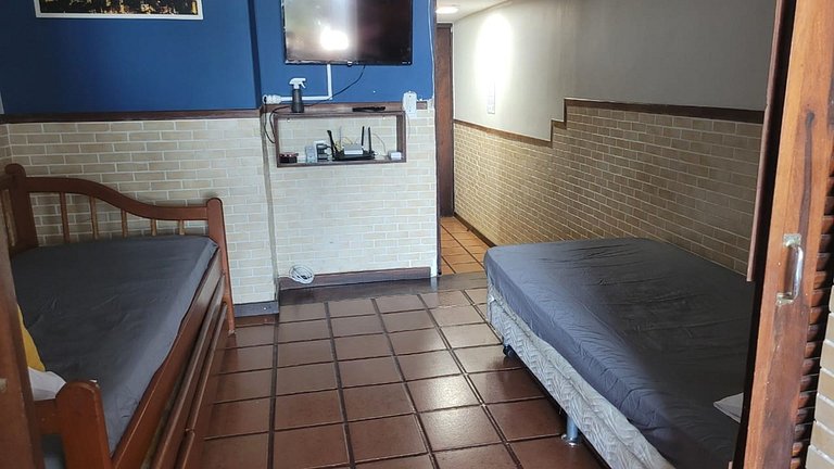 Atlântica Estudio- Vista do mar para até 5 pessoas