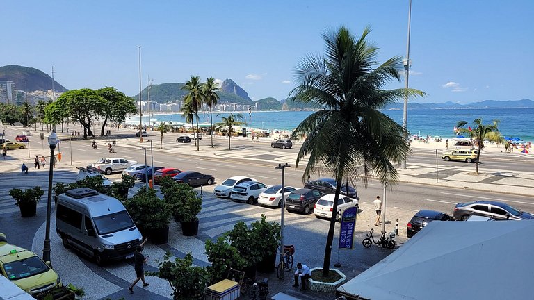 Copa Dream - Vista do mar para até 5 pessoas