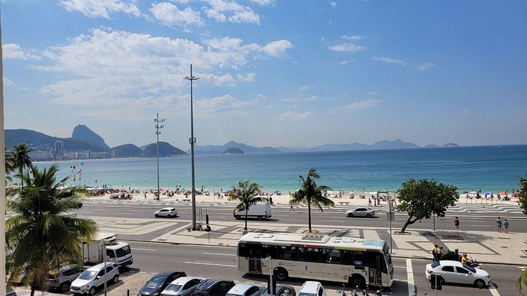 Mar de Copa - Vista do mar para até 5 pessoas