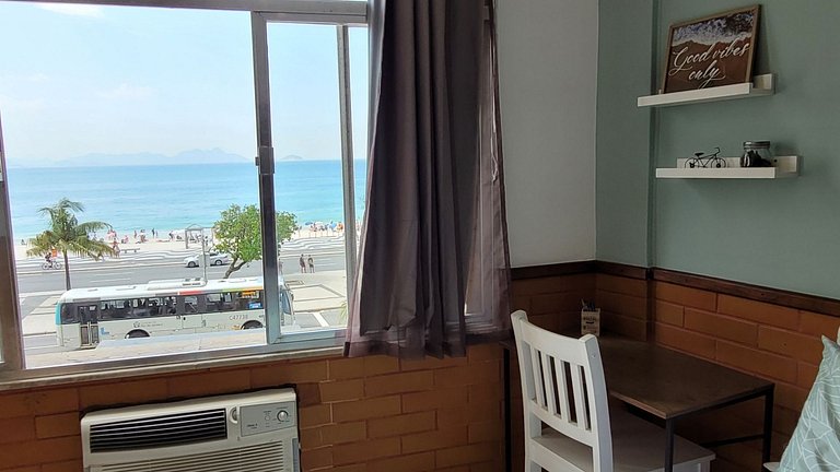 Mar de Copa - Vista do mar para até 5 pessoas