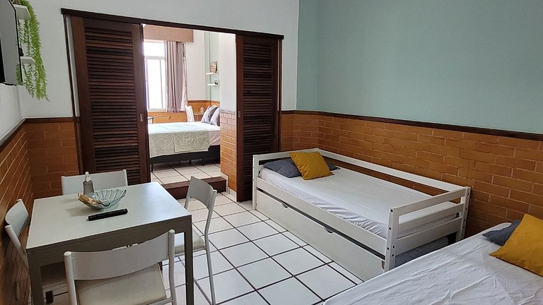 Mar de Copa - Vista do mar para até 5 pessoas