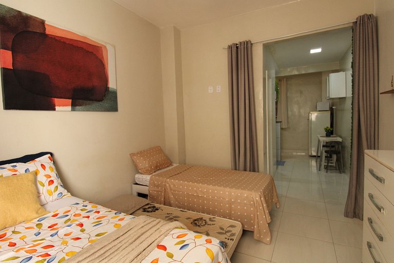 Estúdio Copa - Beira Mar para até 4 pessoas