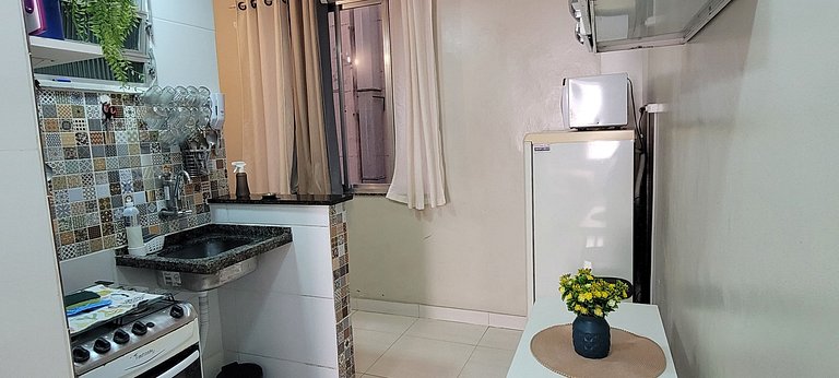 Estúdio Copa - Beira Mar para até 4 pessoas