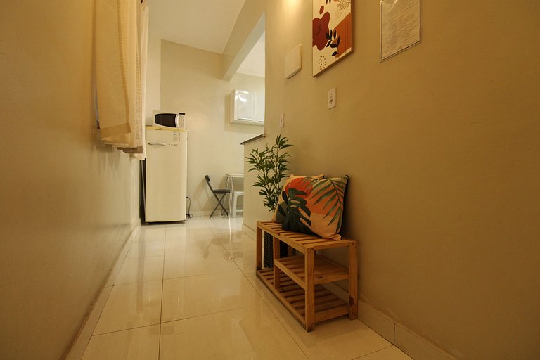 Estúdio Copa - Beira Mar para até 4 pessoas