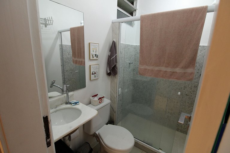 Atlantico Loft- Beira mar para 4